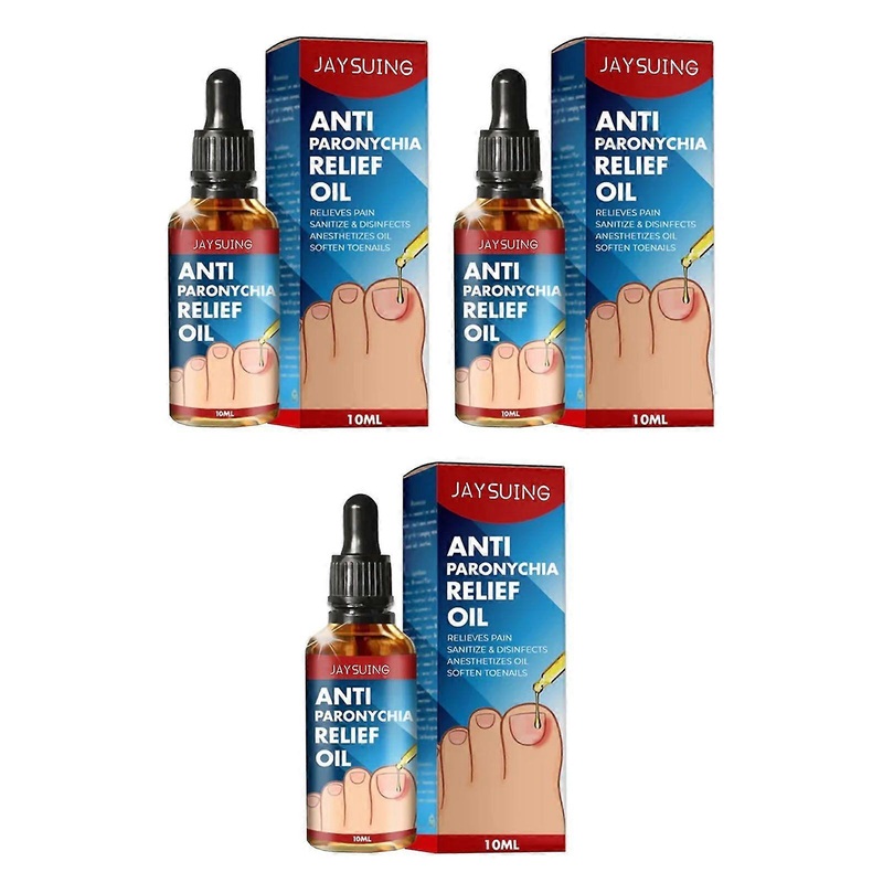 1-3x Toenailplus Anti Paronychia Relief Oil, Onychomycosis Solution Ingrowth Toenail Correction Treatment Oil