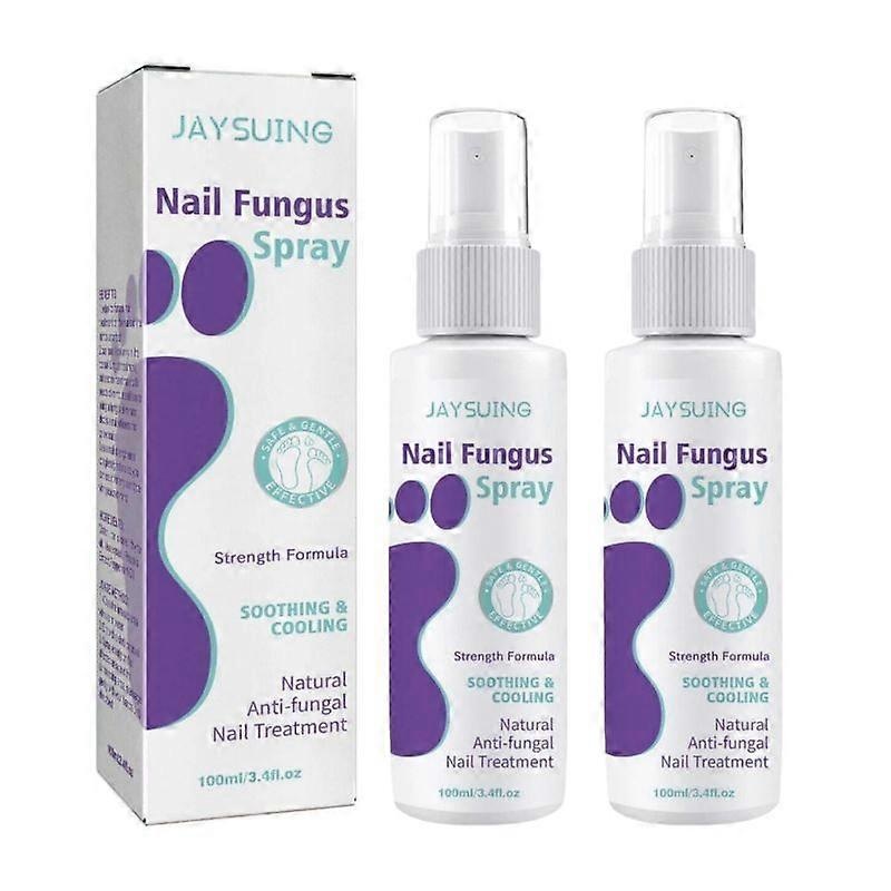 2Pcs 100ML Medinail Fungus Repair Spray For Foot,Nail, Soft Nail, Yellow Hair Care
