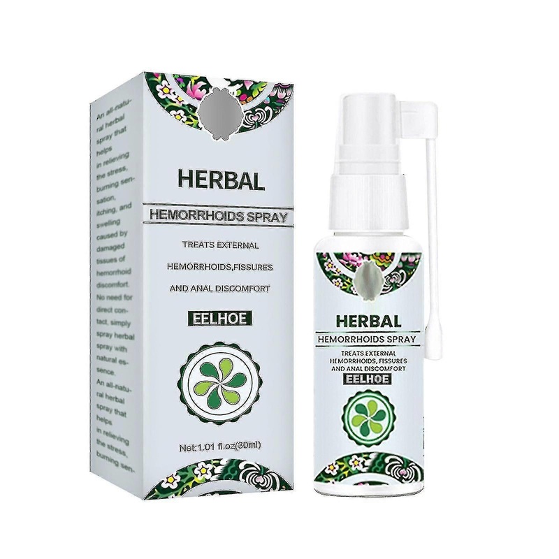 30ml Natural Herbal Hemorrhoids Spray Professional Powerful Hemorrhoids Treatment-yyc