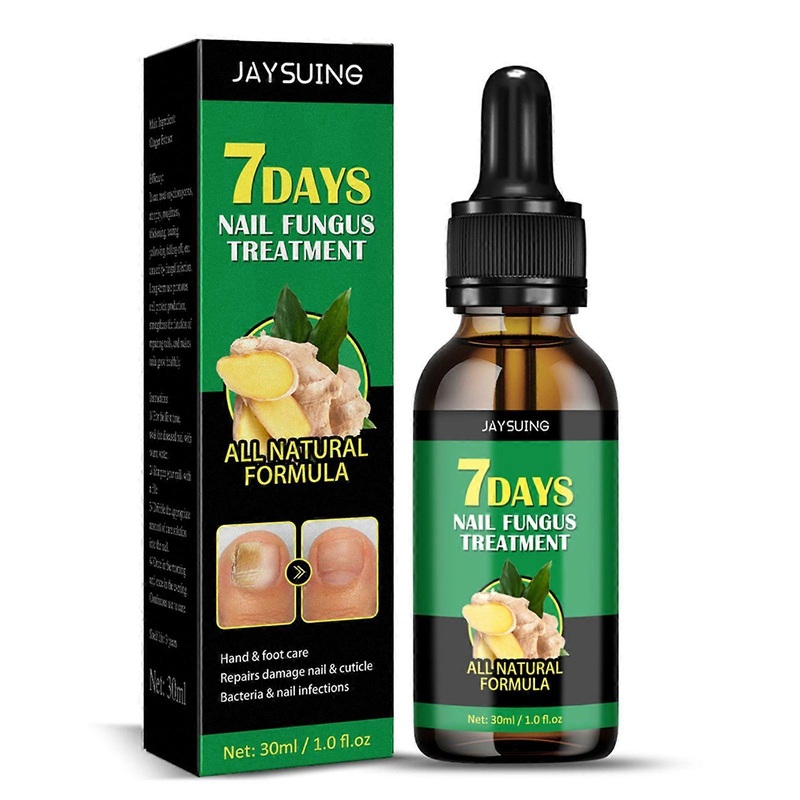 7Days Ginger Nail Treatment, Multi-Purpose Nail Repair, Nail Nutrient Oil Strengthener Oil Serum Ginger Nail Growth Oil