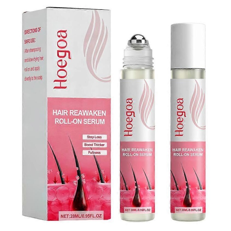 Advanced Hair growth Roll-On Serum,Hair Growth Serum Roll On 25 ml, Thicker & Stronger Hair Prevents Hair Fall & Stimulates Hair Follicles For All Hai