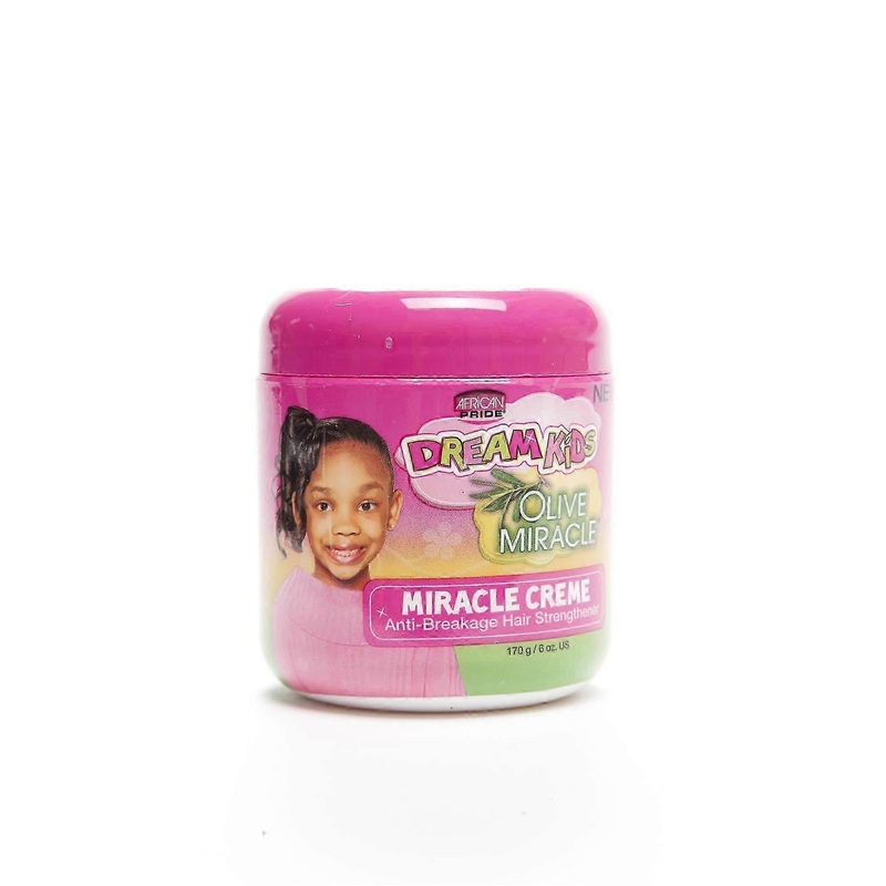 African Pride Dream Kids Olive Miracle Creme 170g for Tender Hair
