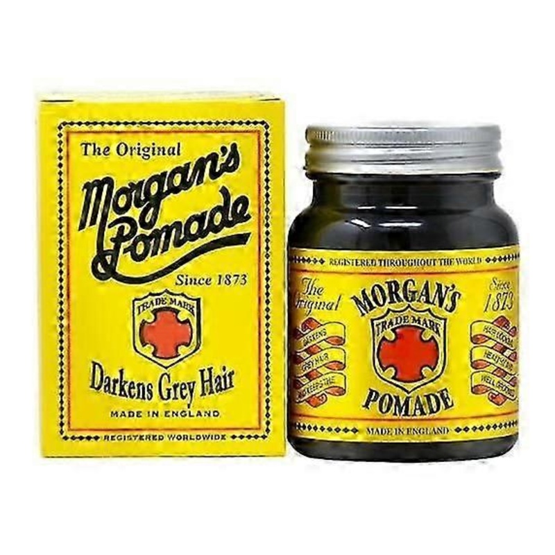 Morgan Men’s Hair Darkening Pomade – 200g for a Defined, Matte Finish