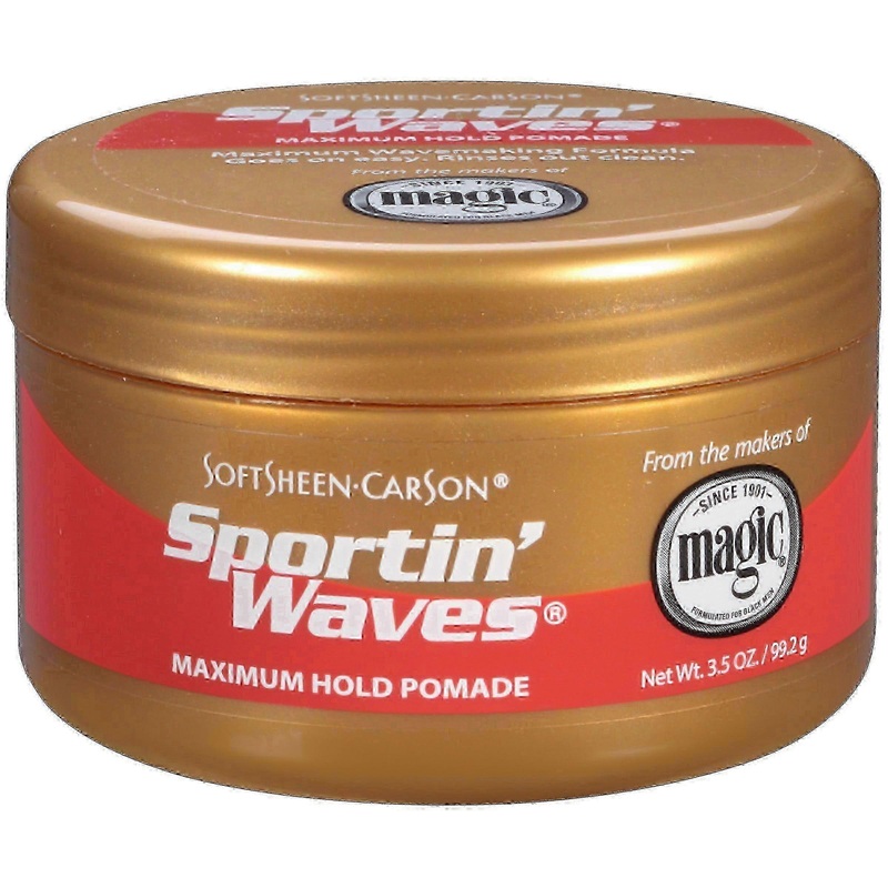 Softsheen-carson Sportin’ Waves Maximum Hold Hair Pomade, 3.5 Oz