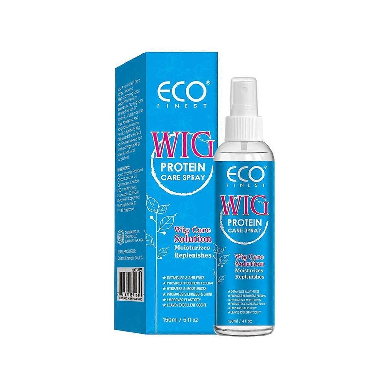 Wig Protein Hair Care Spray, Smooth and Anti-Frizz for Synthetic and Natural Hair Wigs, Hydrates & Moisturizes, Cleans and Extends the Life of Wig