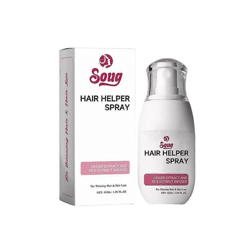 1-3pcs 50ml Hair Helper Spray For Hair Growth Thicker Vegan Fuller Healthier