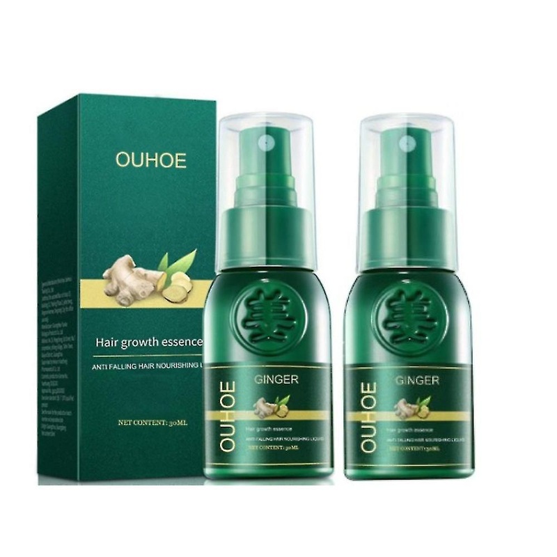 1-3pcs Ginseng Ginger Hair Regrowth Serum Spray Shougagro Japanese Hair Growth Spray