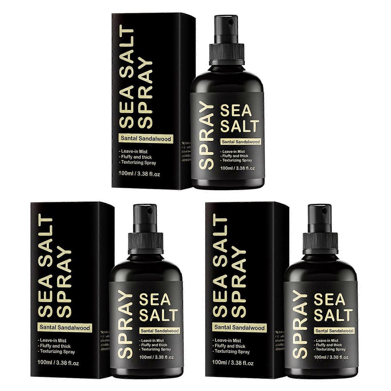 100ml Sea Salt Sea Salt Hair Spray for Men Hair Texturizing Spray for Volume & Beach Waves, Hair Styling Products