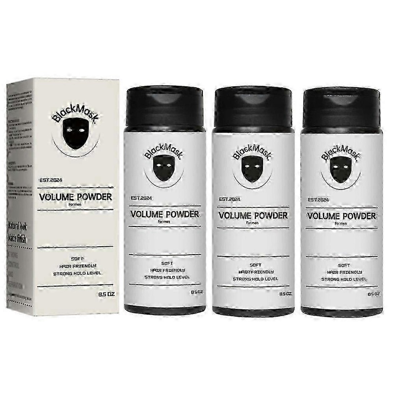 BlackMask Hair Styling Powder for Volume & Texture, Instant Lift & Hold, 40g