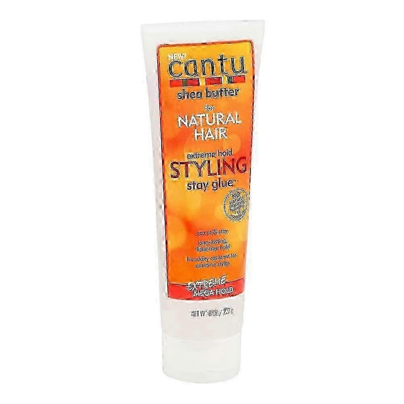 Cantu Natural Hair Styling Gel Stay Extreme Hold Tube, 8 Oz