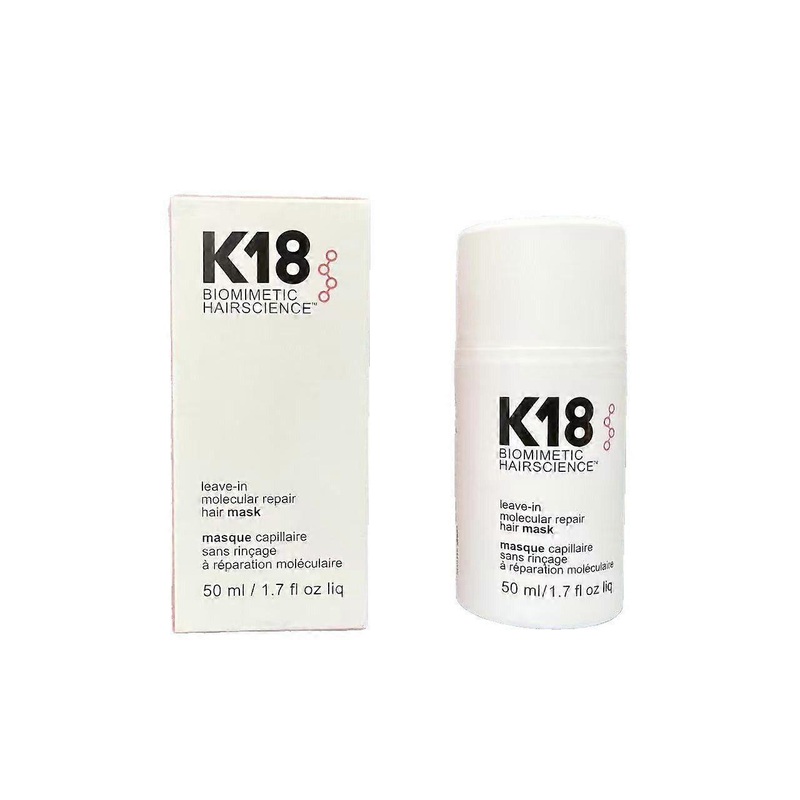 K18 Hair Mask Hydrates and Regenerates Damaged Hair