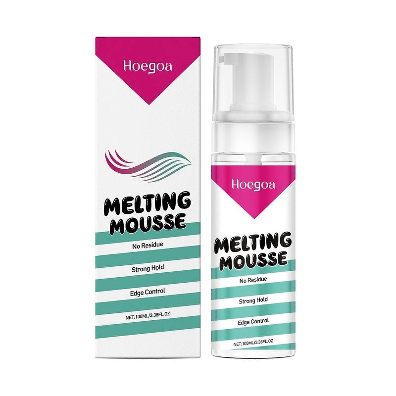 Lace Melting Mousse 100ml, Strong Hold, No Residue, Edge Control, Long Lasting Formula, Protecting Your Edges, Multi-use Mousse Hair Foam