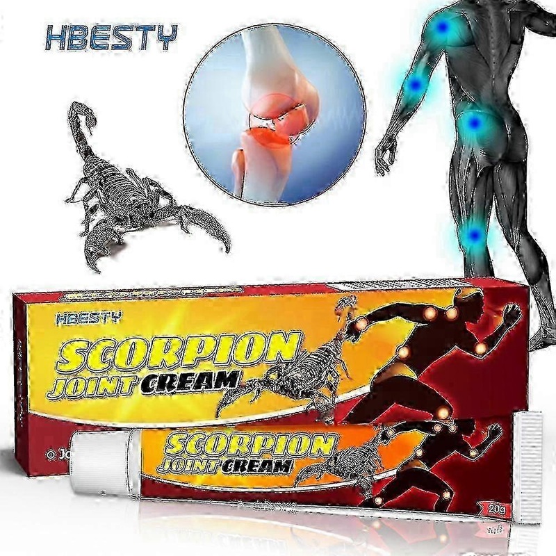 scorpion cream to activate collaterals and muscles