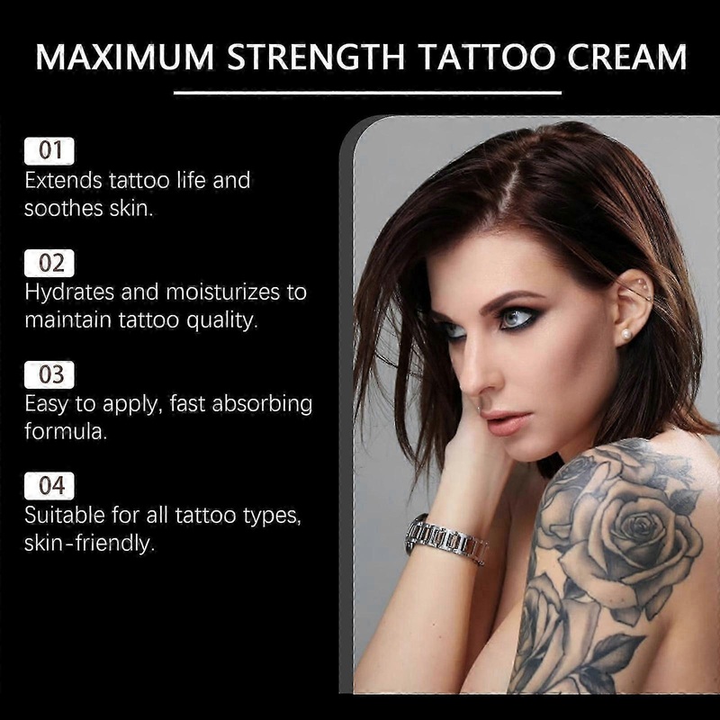 Tattoo Numibing Cream Gel 20 Grams- Up To 6 Hours Extra Strength For Tattoos