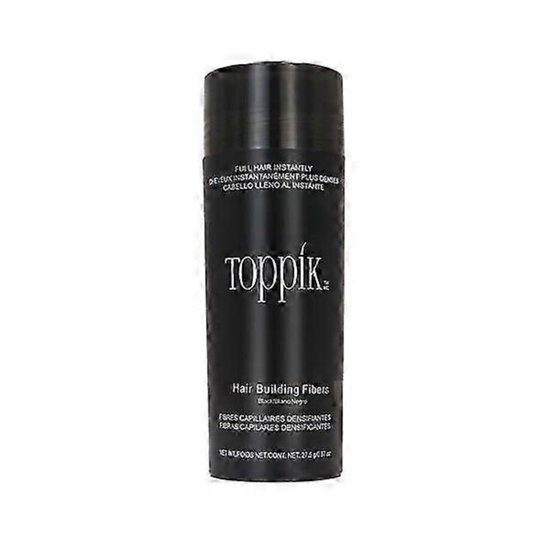 Toppik Hair Building Fibers, Medium 27.5g, Dark Brown, Instantly Thickens Hair