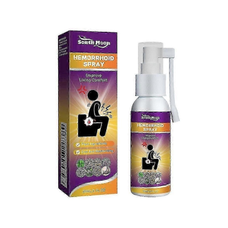1-3x South Moon Body Care Spray Body Smear Hemorrhoids External Spray Massagers