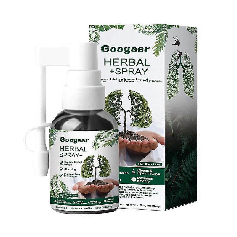 1-5bottles Respinature Herbal Lung Cleanse Mist -Powerful Lung Support,Herbal Care Essence
