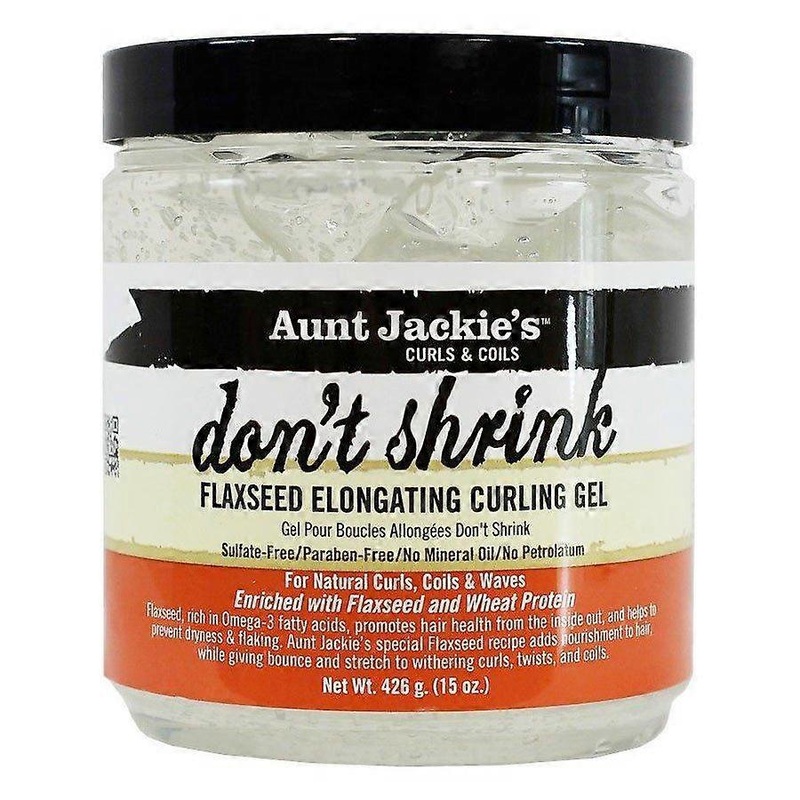 Aunt Jackie’s Don’t Shrink Flaxseed Elongating Curling Gel 15oz