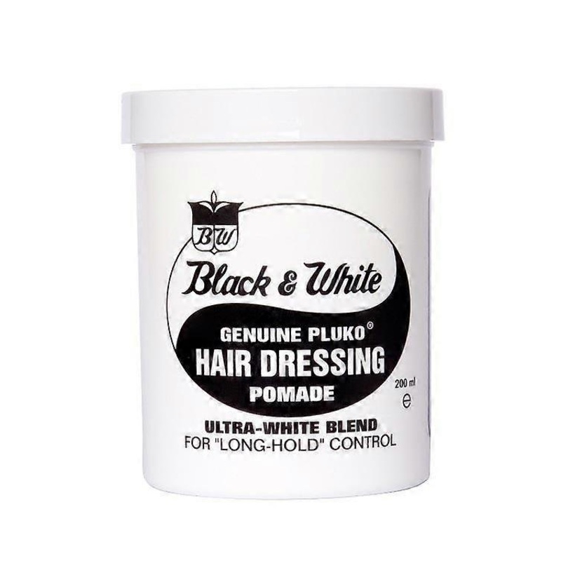 Black & White Genuine Pluko Hair Styling Cream 200ml