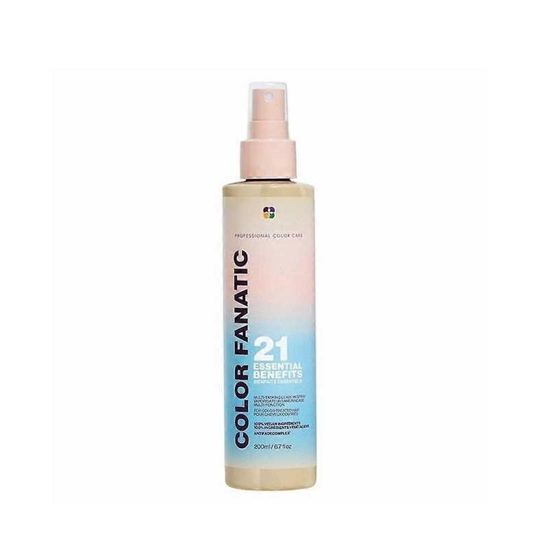 Color Fanatic Multi-Tasking Leave-In Hair Spray for Color-Treated Hair, Leave-In Heat Protectant Treatment, Sulfate-Free & Vegan, 200ML