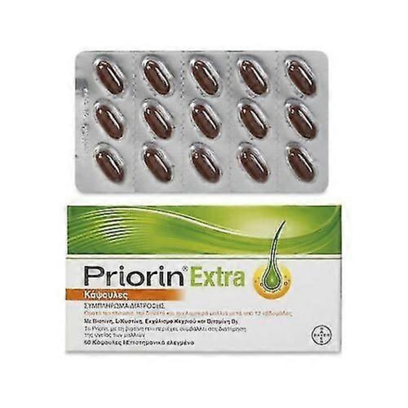 Priorin Hairloss Treatments 60caps