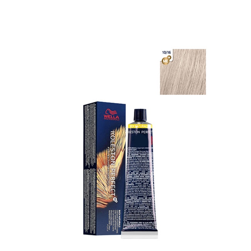 Wella Professionals Koleston Perfect Rich Naturals Color 10/16 Lightest Blonde Ash Violet 60ml