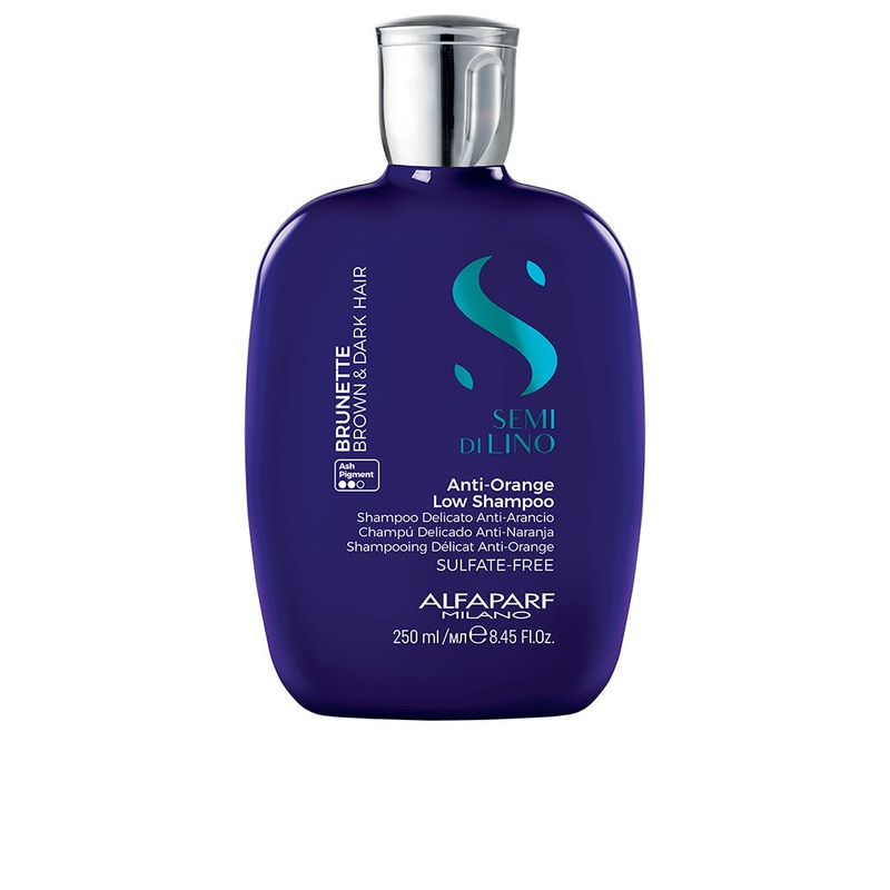 Alfaparf Milano Semi Di Lino Brunette Anti-Orange Low Shampoo 250ml