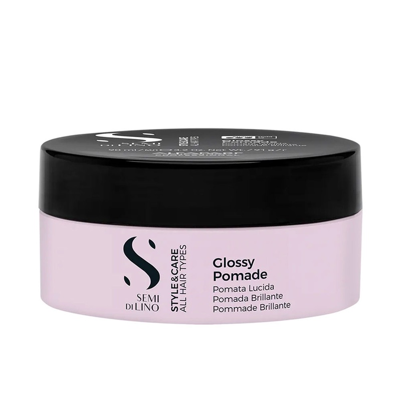 Alfaparf Milano Semi Di Lino Style & Care Glossy Pomade 90ml
