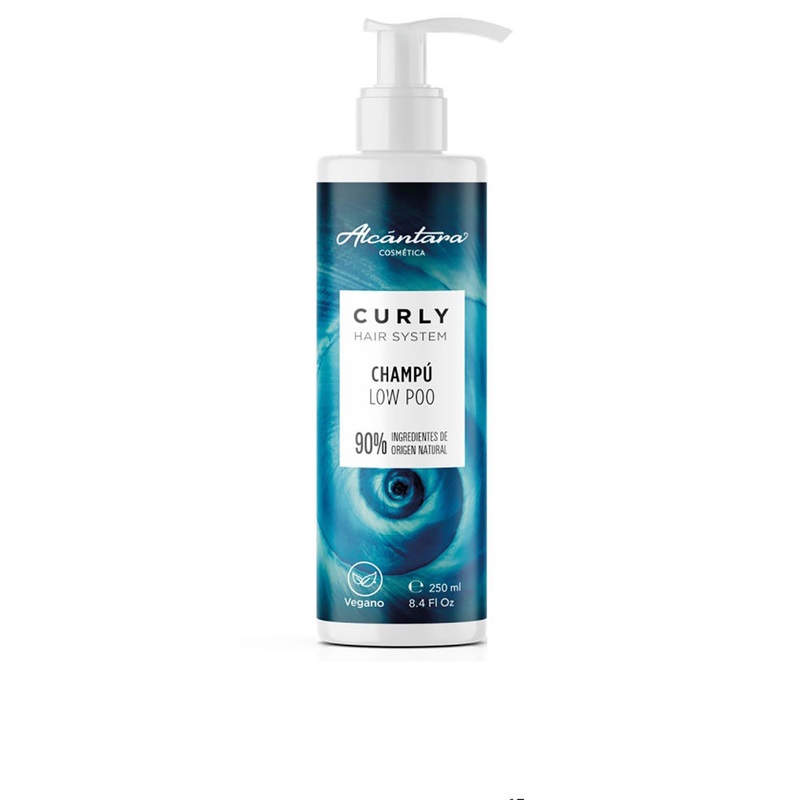 Alcantara Cosmtica Curly Hair System Low Poo Shampoo 250ml
