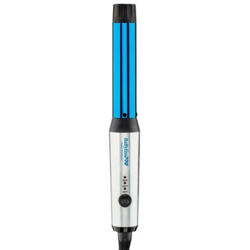 BaBylissPRO Nano Titanium Compact Curling Wand Blue 1″ – Imperfect Box