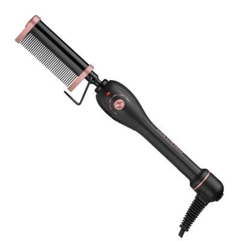 Gold N Hot Pressing and Styling Heated Straightening Brush – Imperfect Box