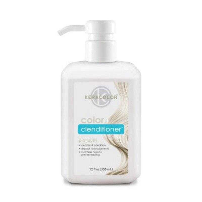 Keracolor Color + Clenditioner Temporary Hair Color Platinum 12 fl oz – Imperfect Container