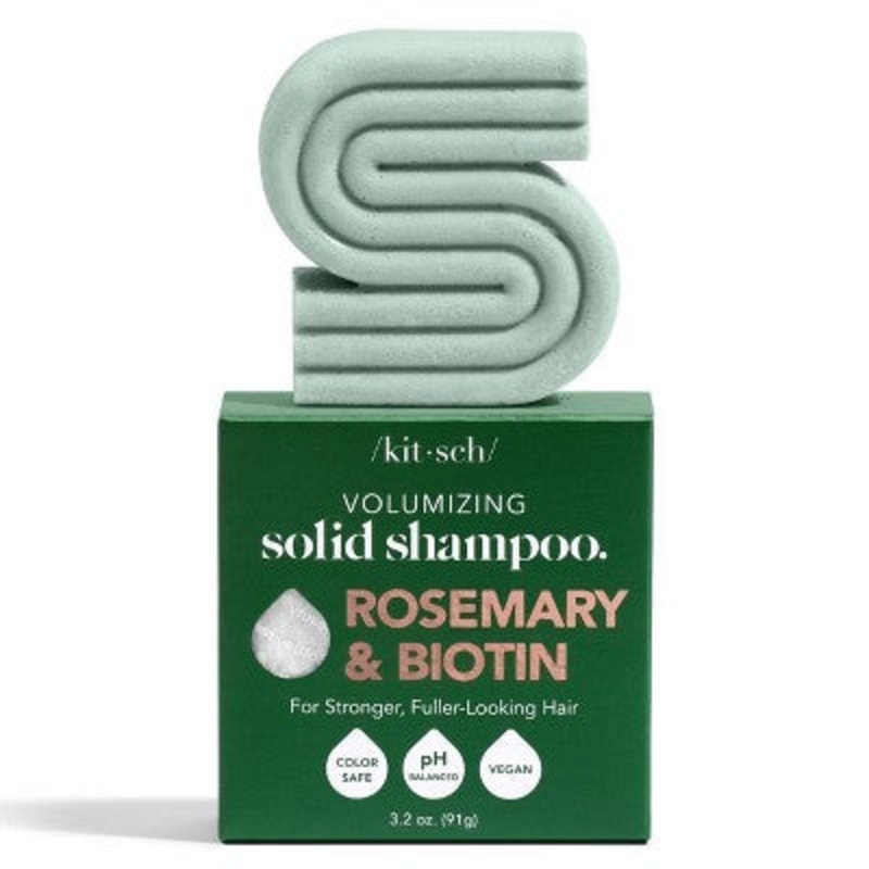 Kitsch Rosemary & Biotin Volumizing Solid Shampoo Bar 3.2oz – Imperfect Box