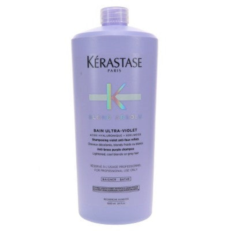 Krastase Blond Absolu Bain Ultra-Violet Shampoo 34 oz – Imperfect Container