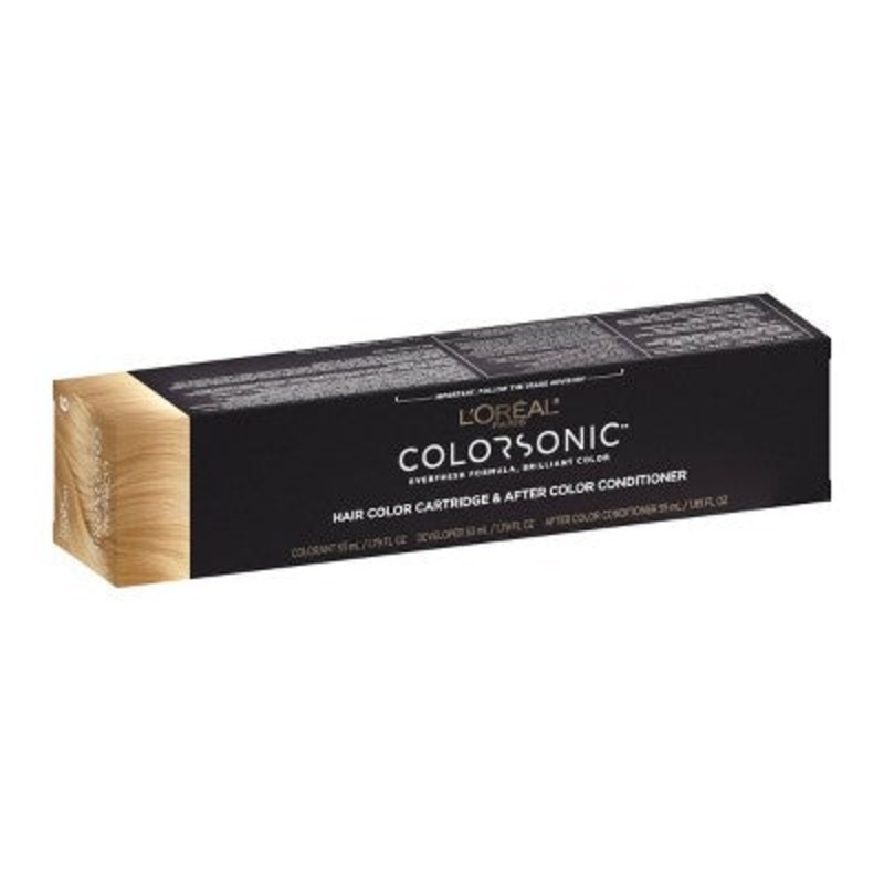 L’Oreal Paris Colorsonic Permanent Hair Color Cartridge Light Blonde Natural 9 – Missing /box