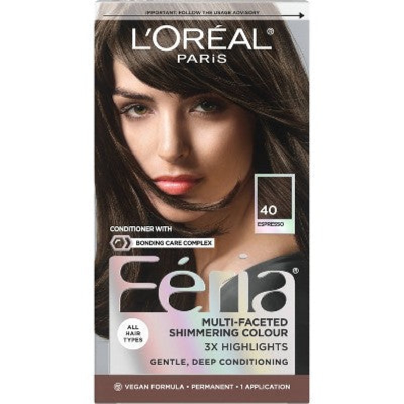 L’Oreal Paris Feria Multi-Faceted Shimmering Color 6.3 fl oz 40 Deeply Brown – Missing Box