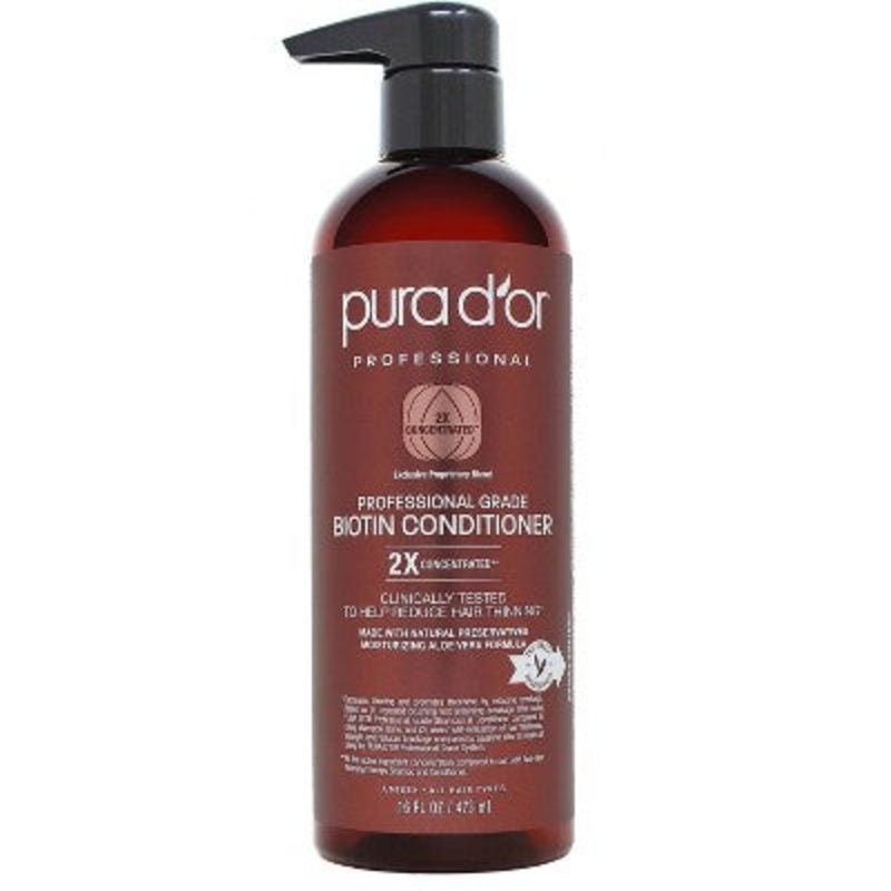 Pura d’or Professional Grade Biotin Conditioner 16 fl oz – Imperfect Container