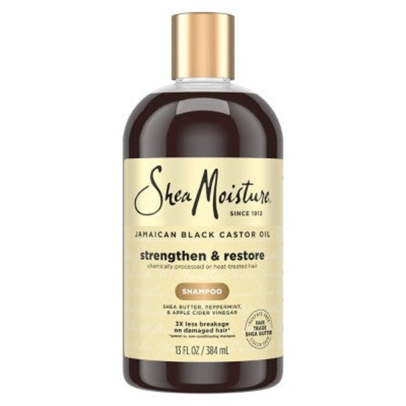 SheaMoisture Jamaican Black Castor Oil Strengthen & Restore Shampoo 13 fl oz – Imperfect Container