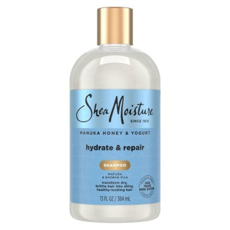 SheaMoisture Manuka Honey & Yogurt Hydrate & Repair Shampoo 13 fl oz – Imperfect Container