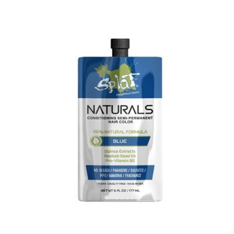Splat Semi-Permanent Hair Color Naturals Blue 6 fl oz – New