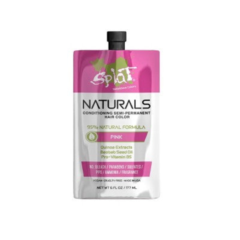 Splat Semi-Permanent Hair Color Naturals Pink 6 fl oz – New