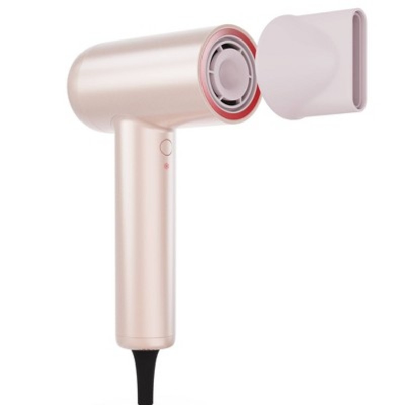 TYMO Airhype Lite High Speed Hair Dryer + Nozzle Champagne Pink – Imperfect Box