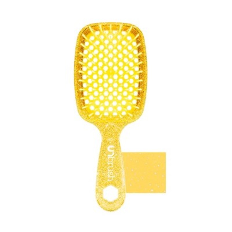 UNbrush Detangler Hair Brush Glitter Amber – New