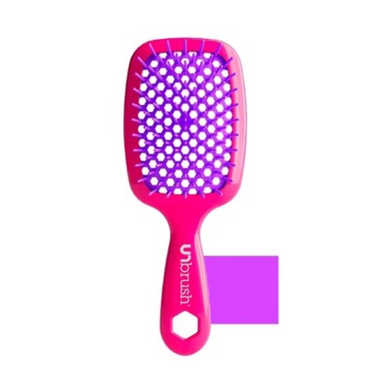 UNbrush Detangler Hair Brush Neon Pink – New
