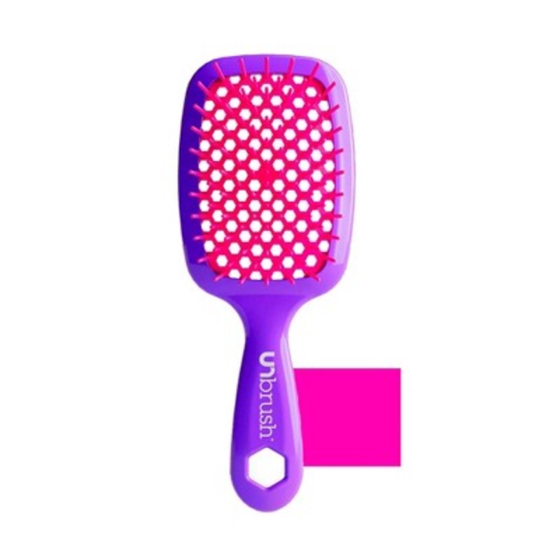 UNbrush Detangler Hair Brush Neon Purple – New