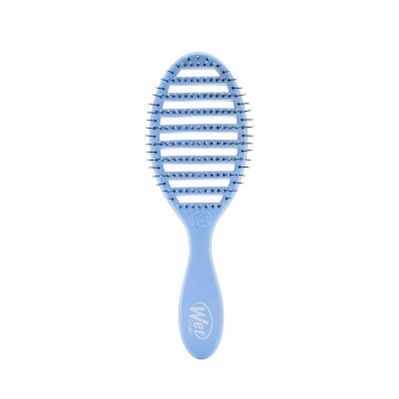 Wet Brush Speed Dry Detangler Hair Brush Solid Sky Blue – New
