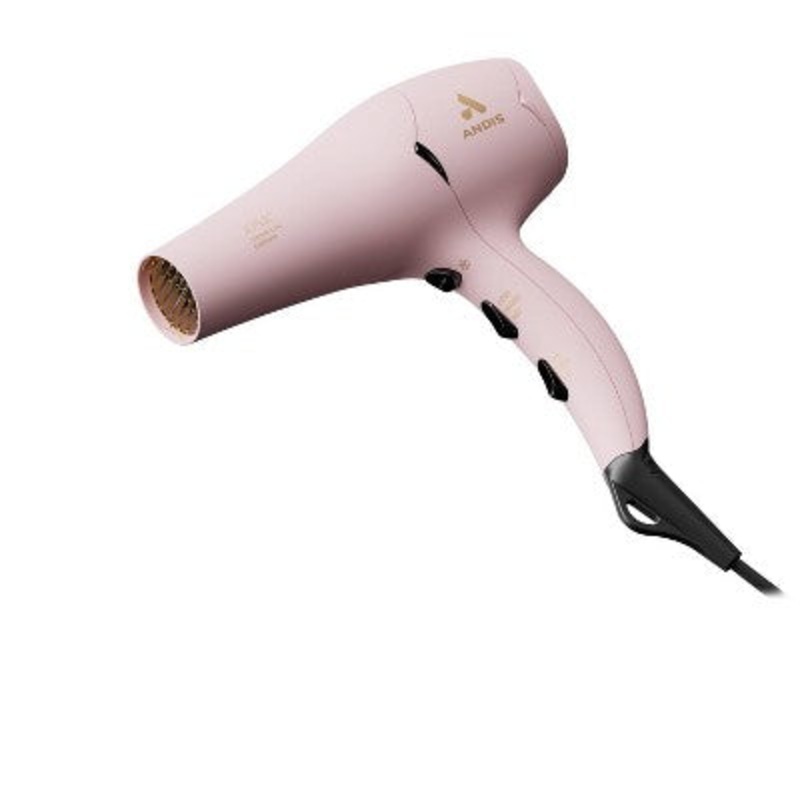 Andis Soft Touch Pro Dry Tourmaline Ionic Dryer Pink 1875 Watts – Imperfect Box