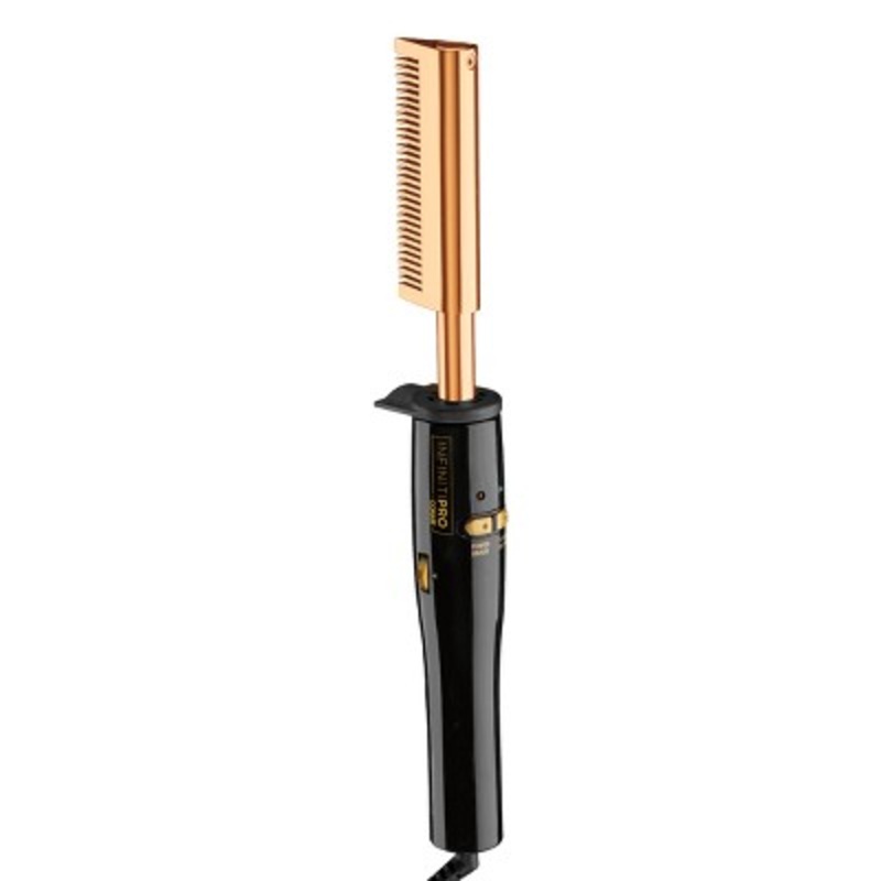 Conair InfinitiPro Straightening Comb Gold – Imperfect Box