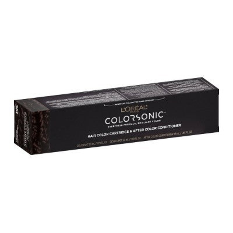 L’Oreal Paris Colorsonic Permanent Hair Color Cartridge Darkest Brown Mahogany 3M – Imperfect Box