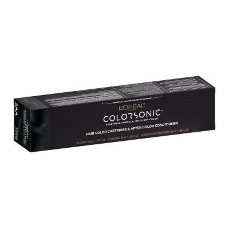 L’Oreal Paris Colorsonic Permanent Hair Color Cartridge Soft Black 2AA – Imperfect Box